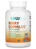 NOW Foods - Berry Dophilus 20億CFU 益生菌兒童咀嚼片莓味 (120片)