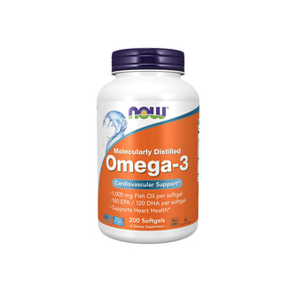 NOW Foods - Omega-3  180 EPA/120 DHA 凝膠 (200粒)