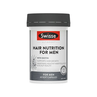Swisse Ultiboost 男士養髮營養膠囊 60粒 (平行進口) (有效期至2025年2月)
