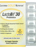 California Gold Nutrition® - LactoBif 益生菌 300億菌CFU (60粒)